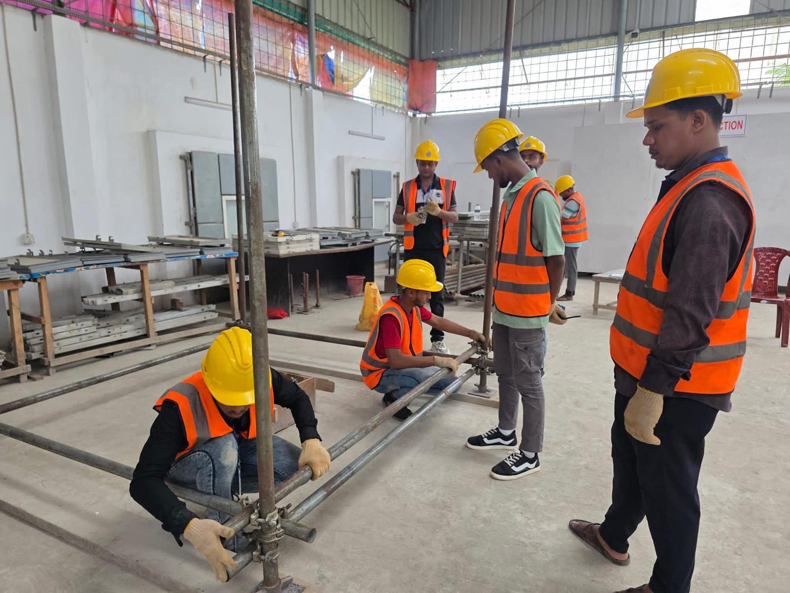 Real Construction and Technical Work Training for Japan