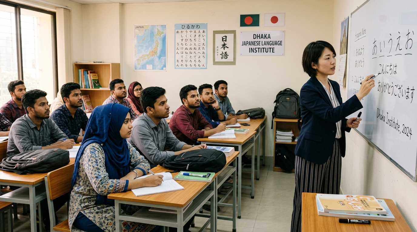 Japanese Language Classes with Native Senseis in Dhaka